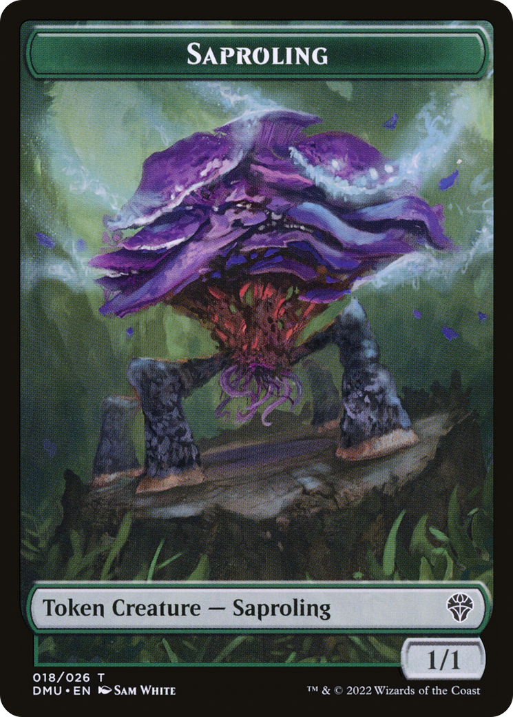 Saproling (DMU-018) - Dominaria United Tokens