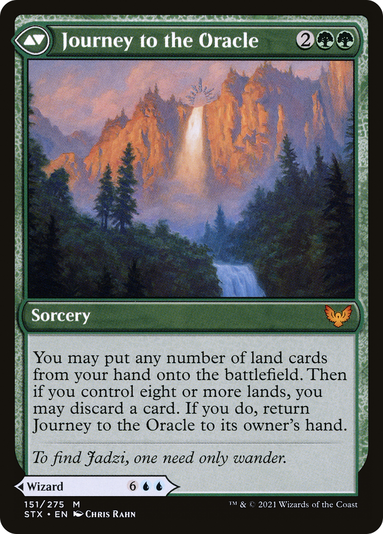 Jadzi, Oracle of Arcavios // Journey to the Oracle (STX-151) - Strixhaven: School of Mages