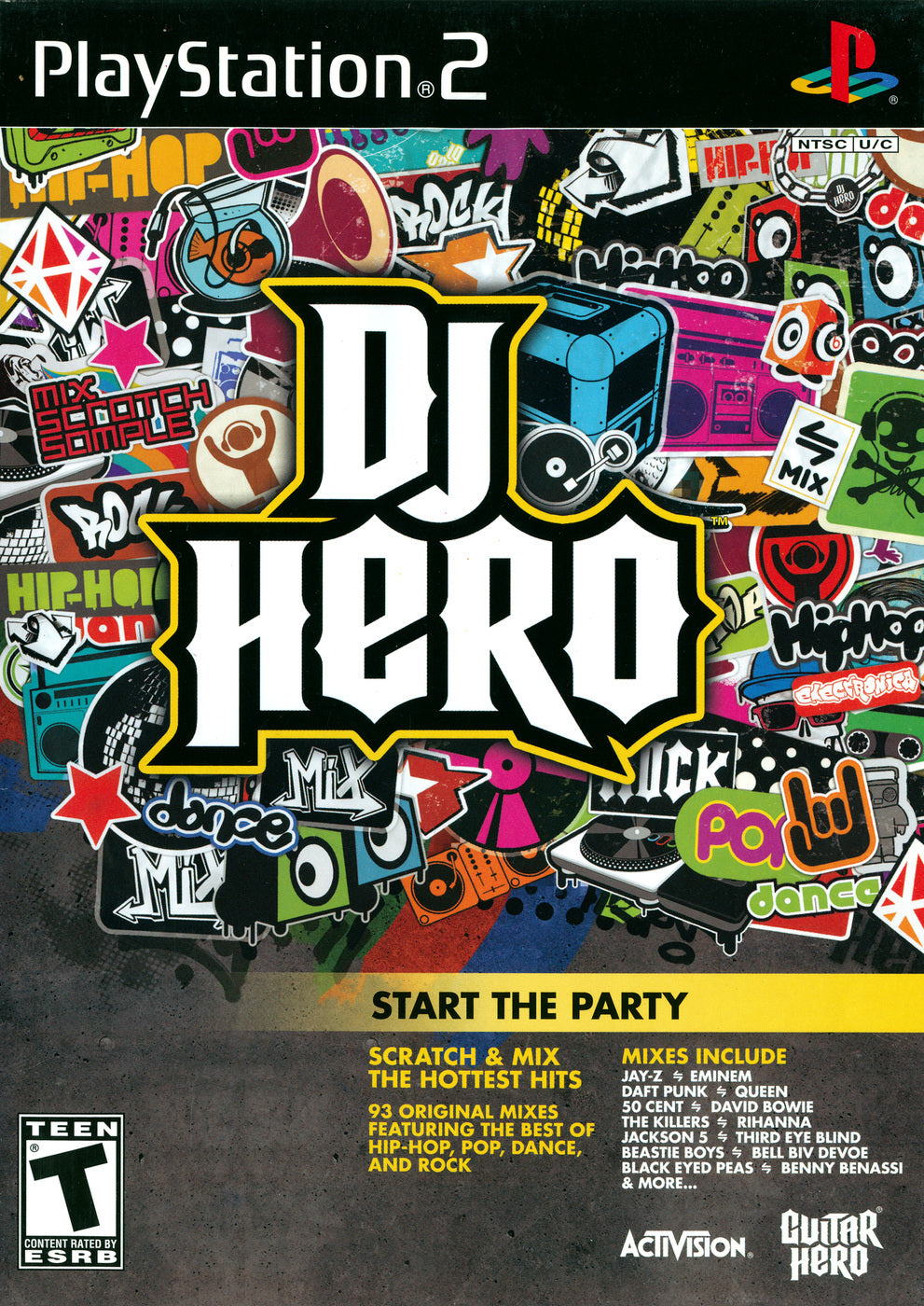 DJ Hero (Game Only) - PlayStation 2 (PS2)