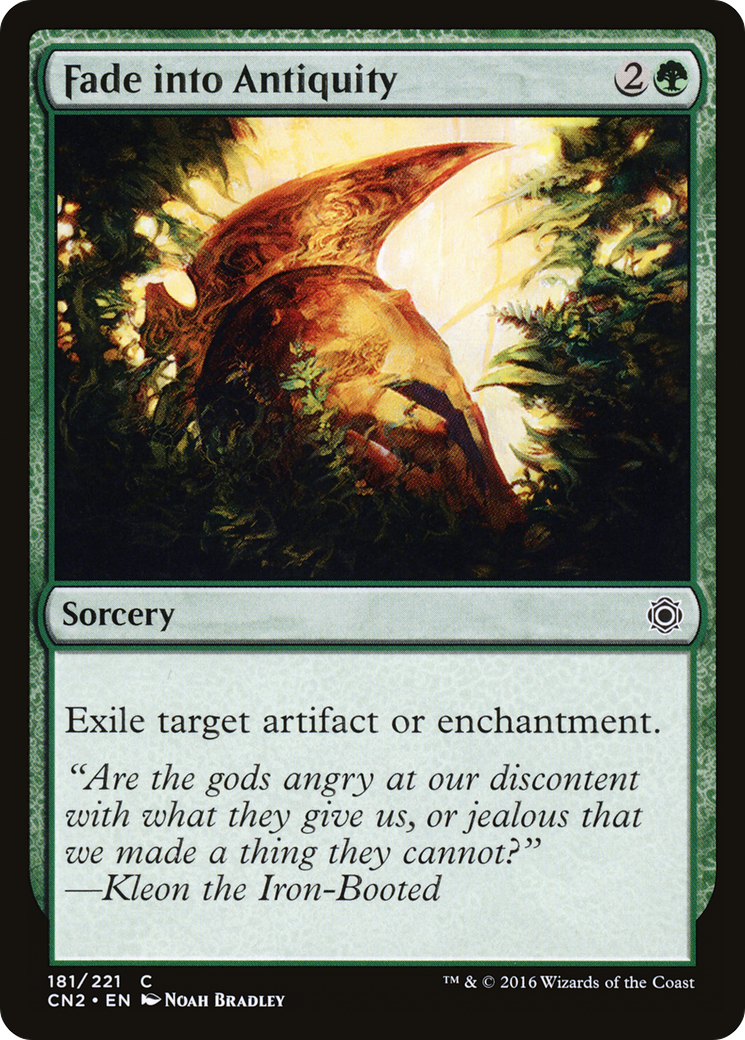 Fade into Antiquity (CN2-181) - Conspiracy: Take the Crown