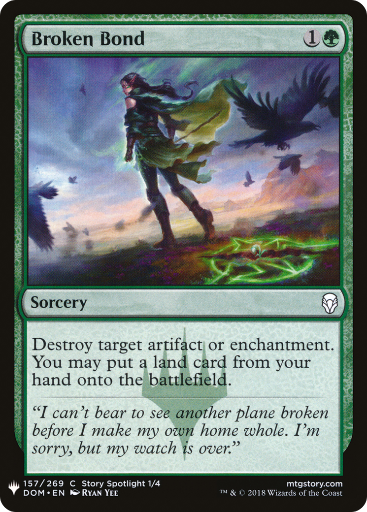Broken Bond (LIST-157) - The List