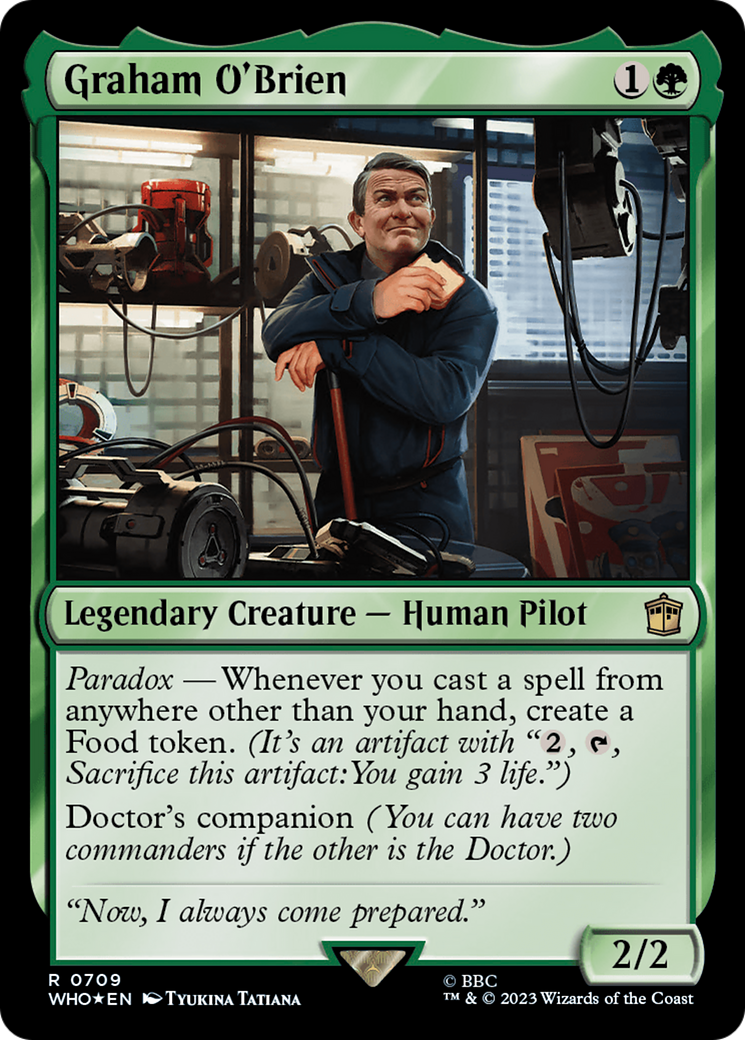 Graham O'Brien (WHO-709) - Doctor Who Foil