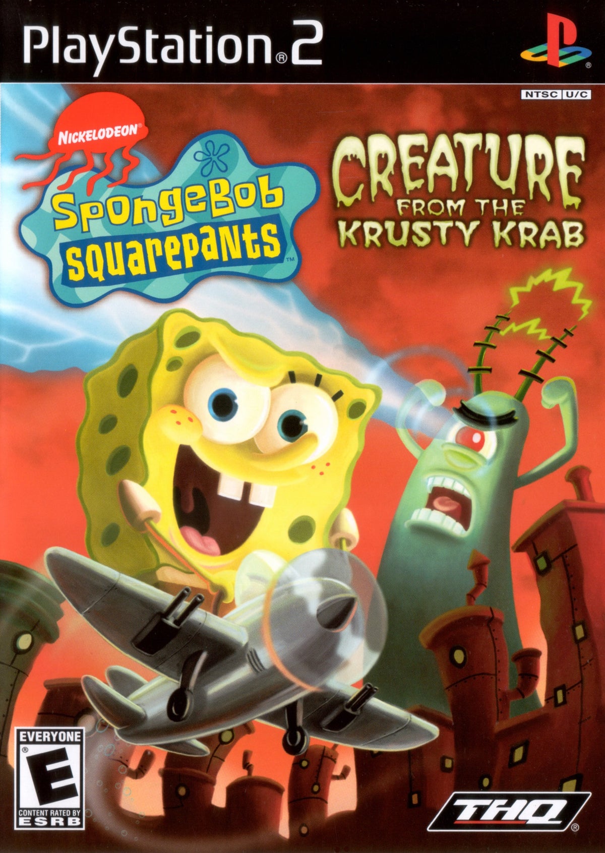 Spongebob Squarepants Creature from the Krusty Krab - PlayStation 2 (PS2)