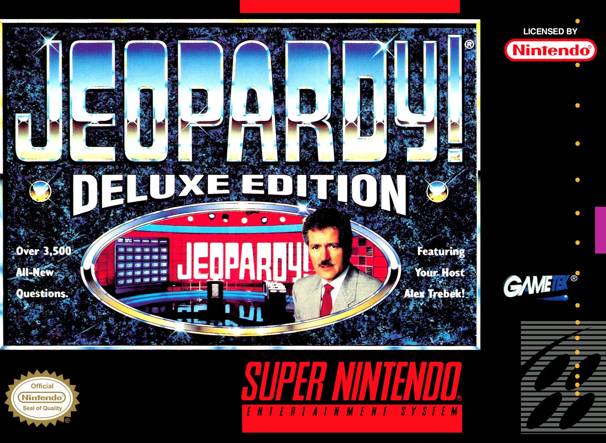 Jeopardy! Deluxe Edition - Super Nintendo (SNES)