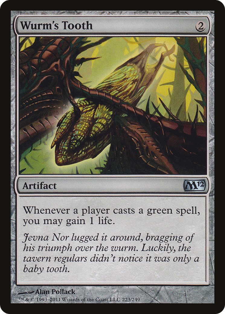 Wurm's Tooth (M12-223) - Magic 2012 Foil