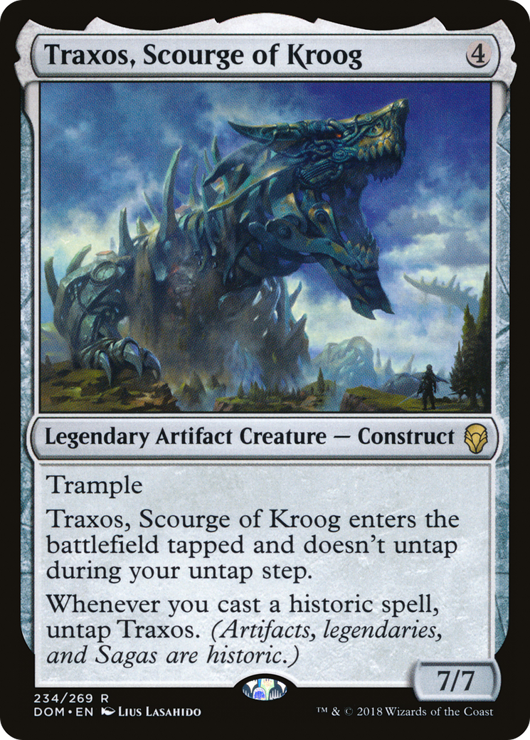 Traxos, Scourge of Kroog (DOM-234) - Dominaria