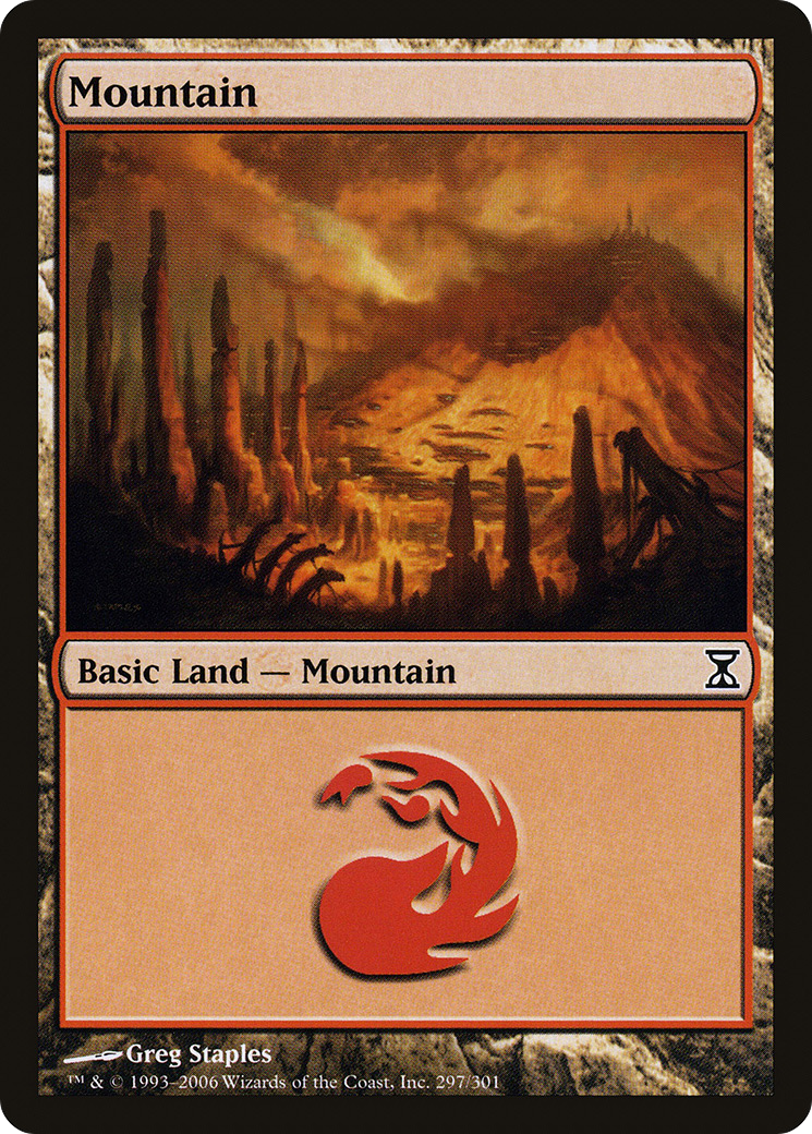 Mountain (297) (TSP-297) - Time Spiral Foil