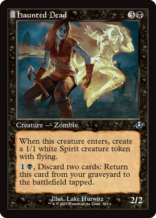 Haunted Dead (Retro Frame) (INR-382) - Innistrad Remastered Foil