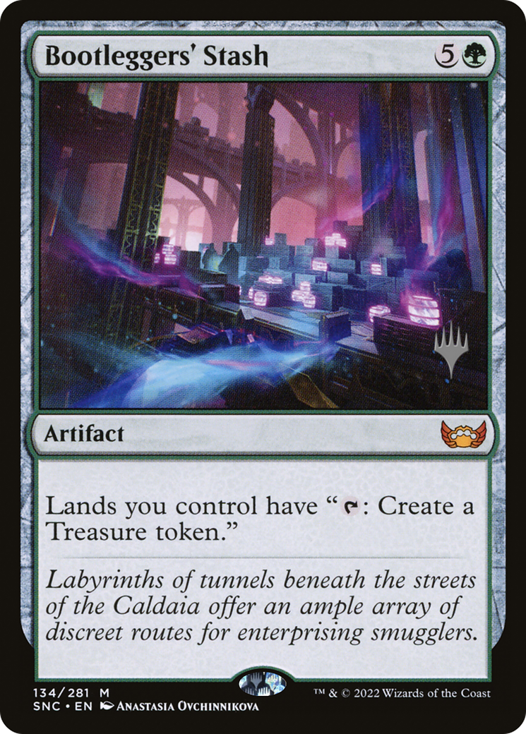 Bootleggers' Stash (PPSNC-134P) - Streets of New Capenna Promos Foil