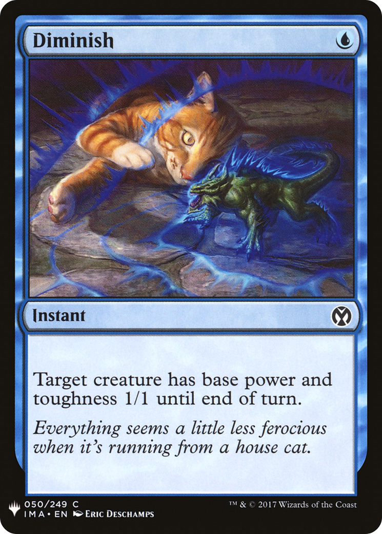 Diminish (LIST-050) - The List