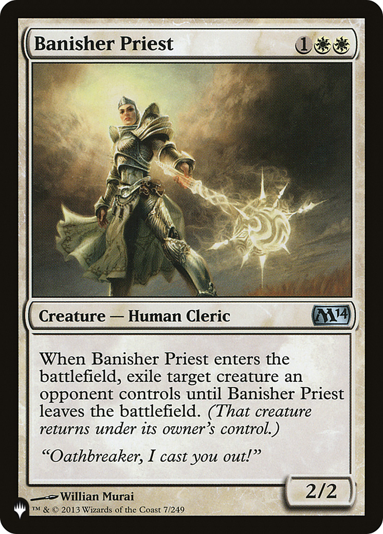 Banisher Priest (LIST-7/249) - The List