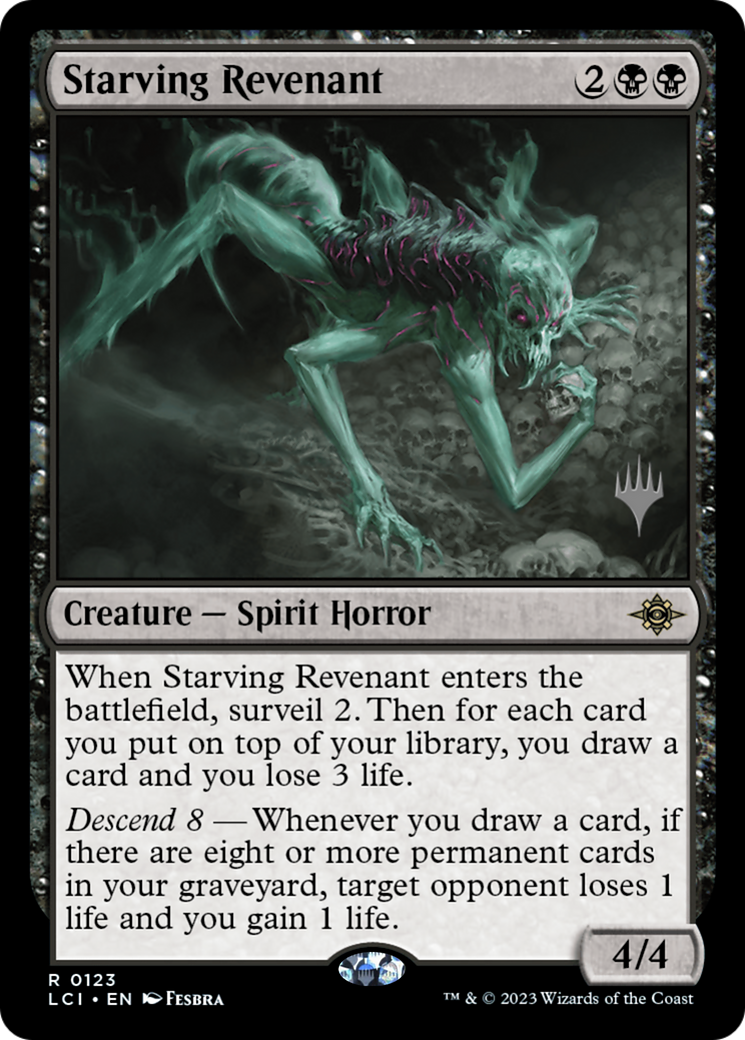 Starving Revenant (PPLCI-123) - The Lost Caverns of Ixalan Promos Foil