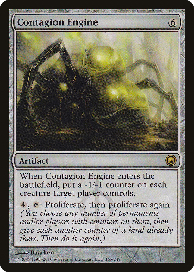 Contagion Engine (SOM-145) - Scars of Mirrodin Foil