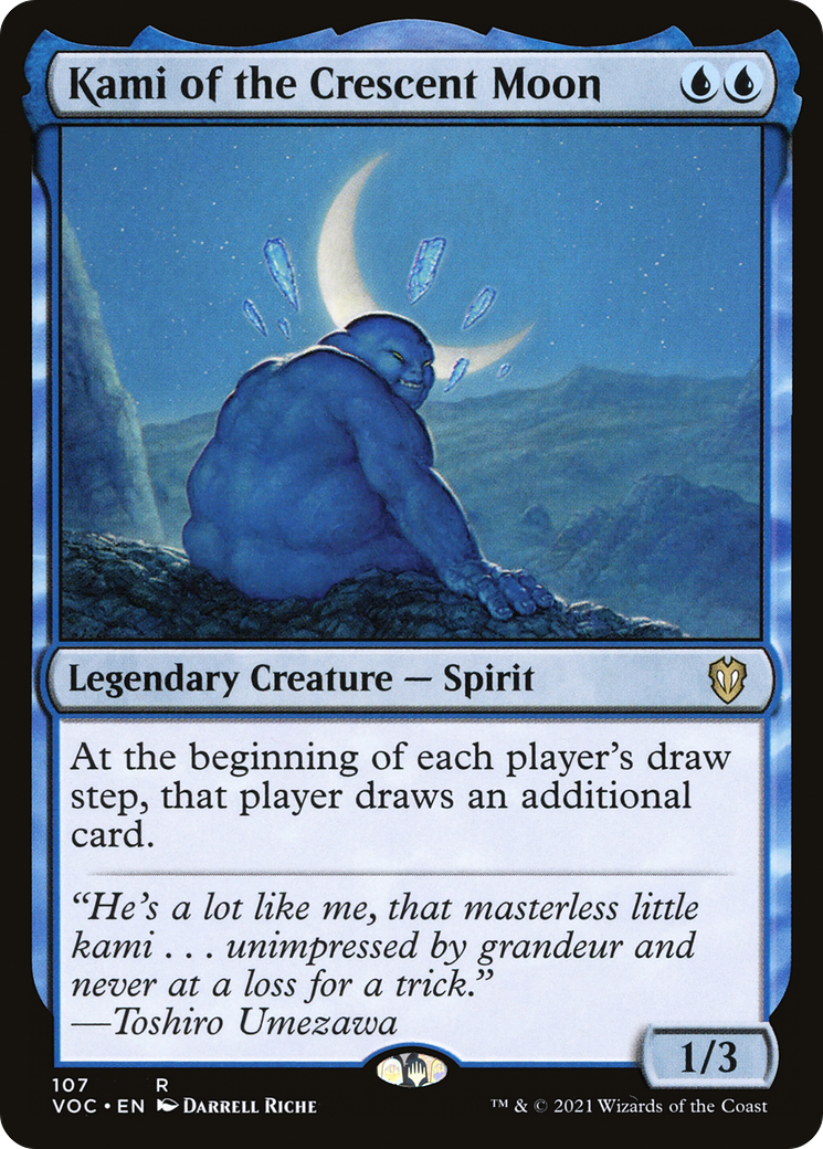 Kami of the Crescent Moon (VOC-107) - Crimson Vow Commander