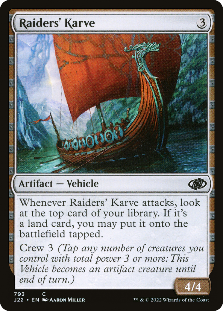 Raiders' Karve (J22-793) - Jumpstart 2022