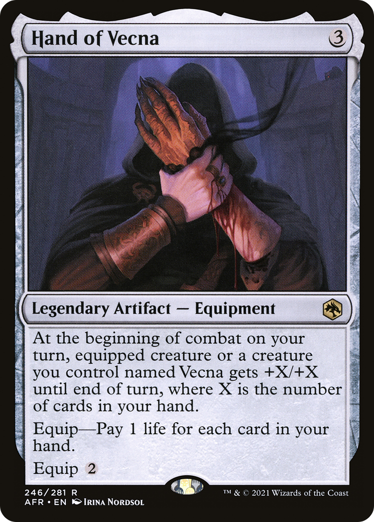 Hand of Vecna (AFR-246) - Adventures in the Forgotten Realms