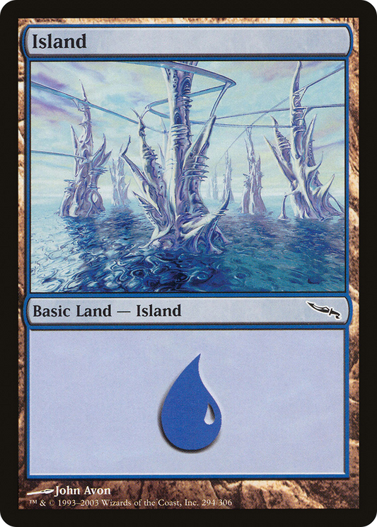Island (MRD-294) - Mirrodin