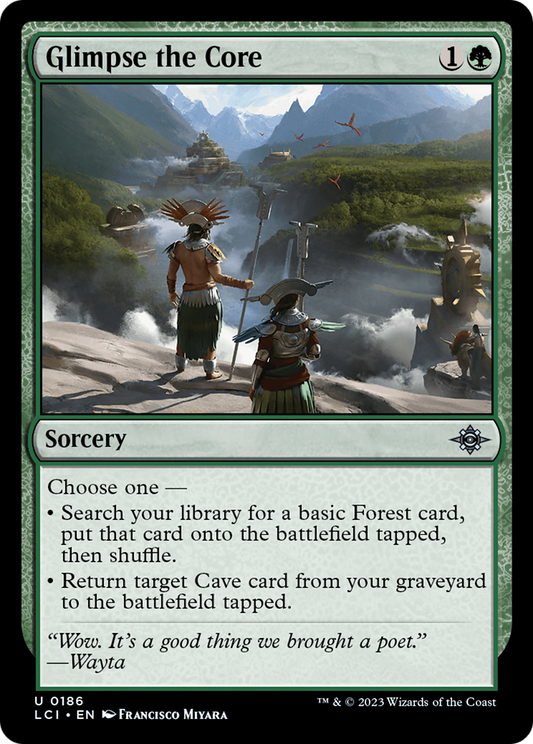 Glimpse the Core (LCI-186) - The Lost Caverns of Ixalan