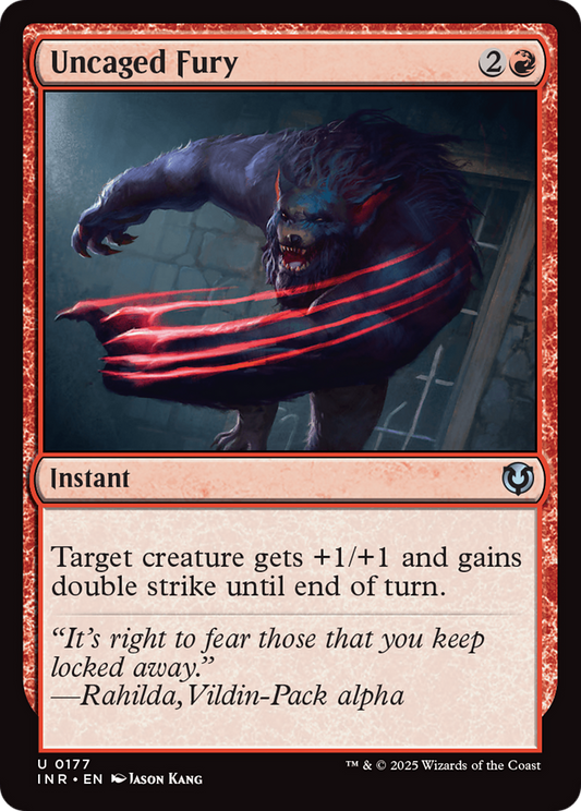 Uncaged Fury (INR-177) - Innistrad Remastered