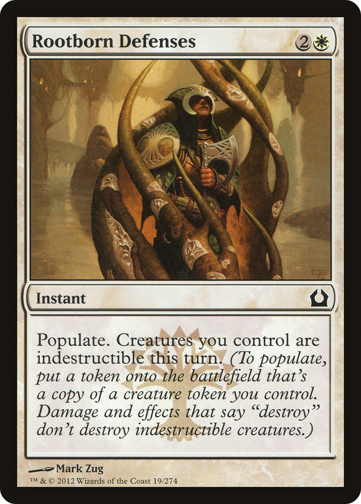 Rootborn Defenses (RTR-019) - Return to Ravnica Foil