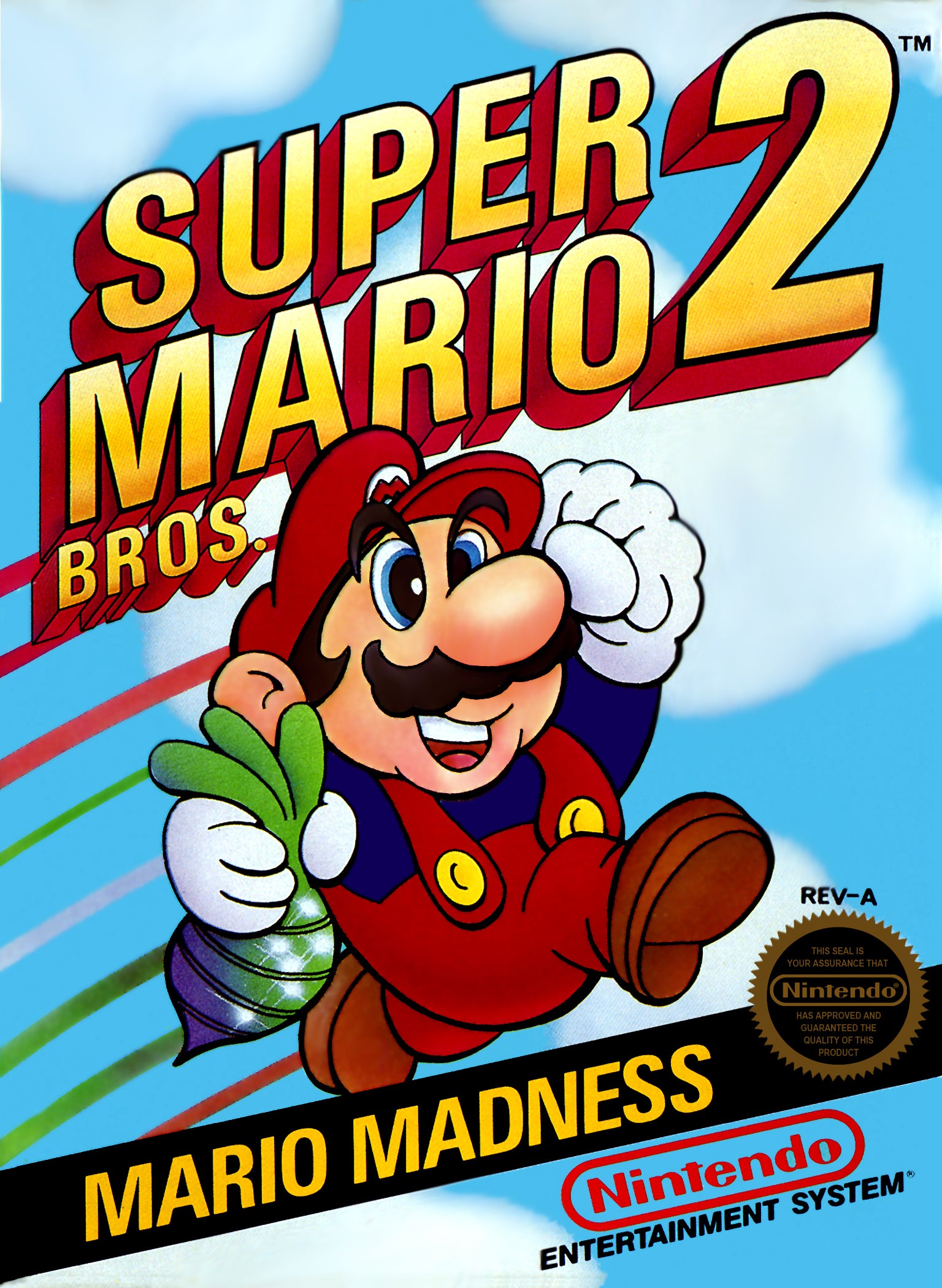 Super Mario Bros 2. - Nintendo (NES)