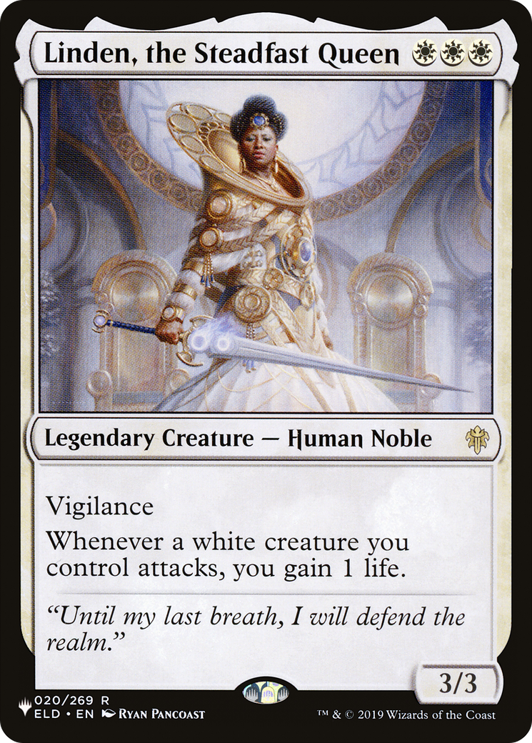 Linden, the Steadfast Queen (LIST-020/269) - The List
