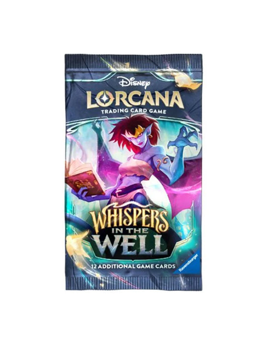 DISNEY LORCANA SET 10 WHISPERS IN THE WELL BOOSTER PACK