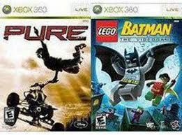 LEGO Batman the Videogame and Pure - Xbox 360