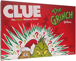 Clue The Grinch Board Game