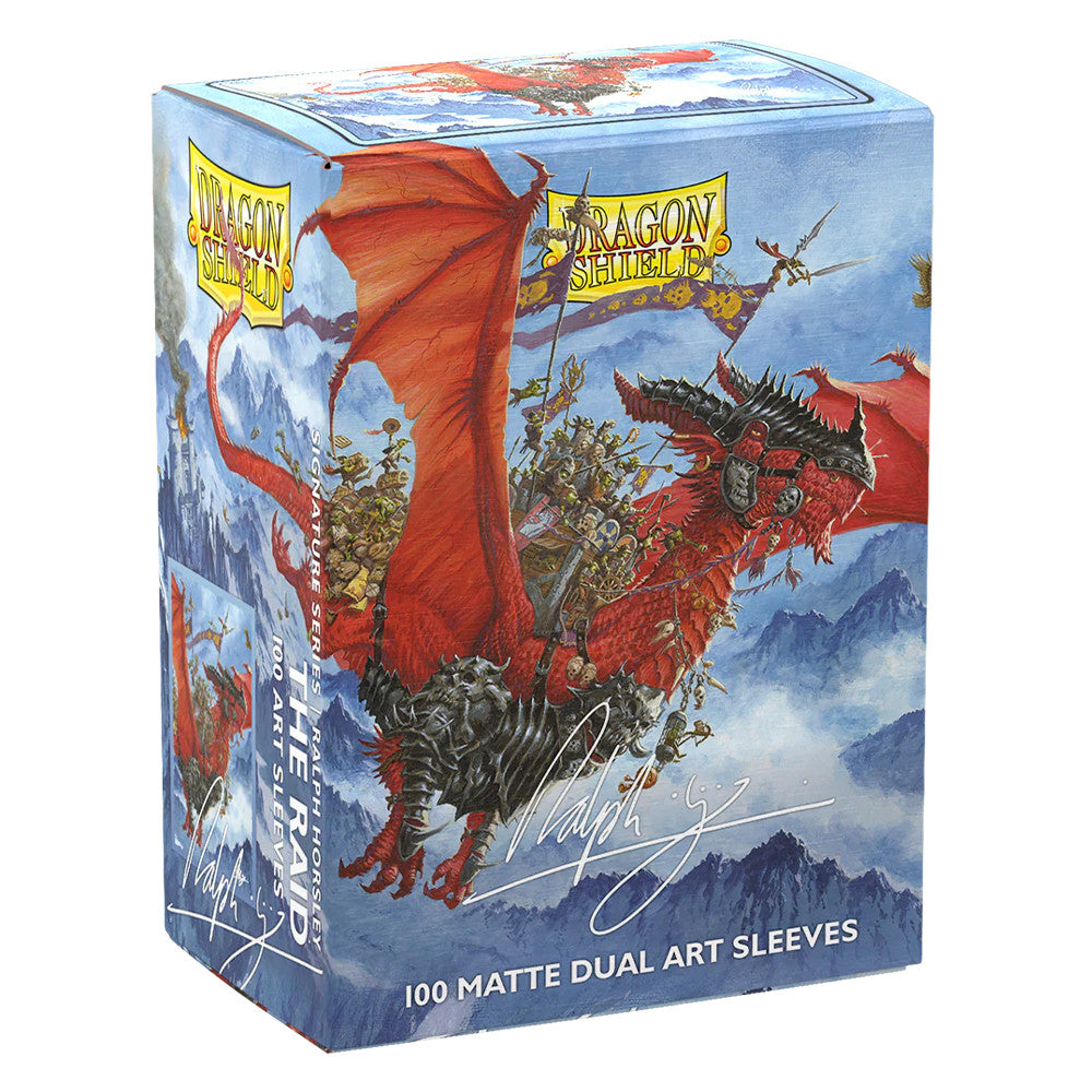 DRAGON SHIELD SLEEVES DUAL MATTE THE  RAID 100CT
