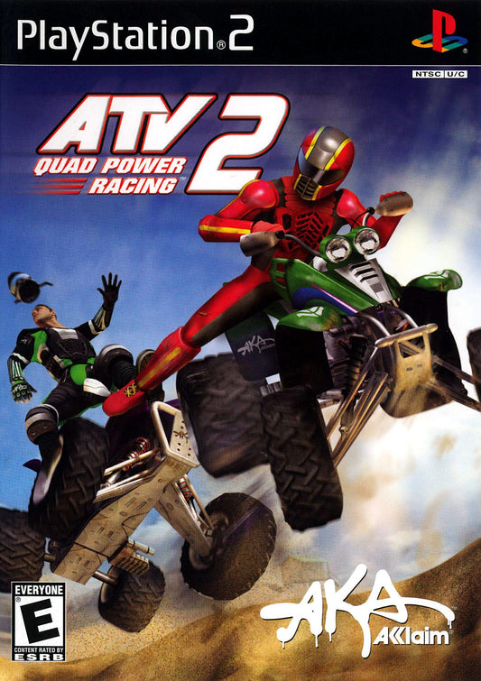 ATV Quad Power Racing 2 - PlayStation 2 (PS2)
