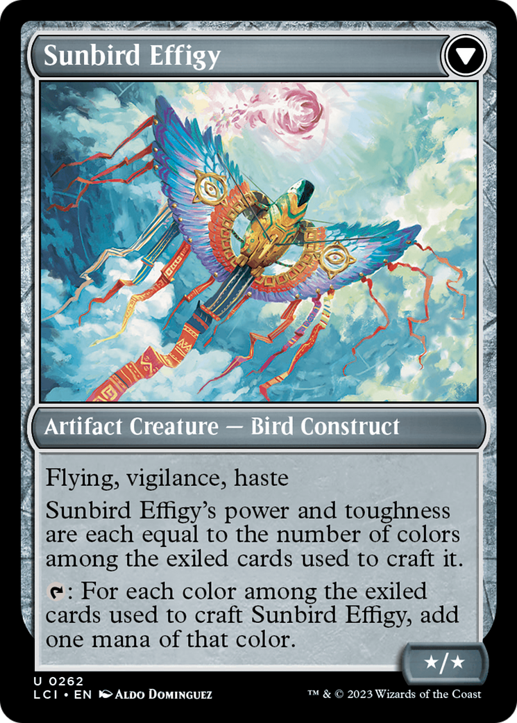 Sunbird Standard // Sunbird Effigy (LCI-262) - The Lost Caverns of Ixalan