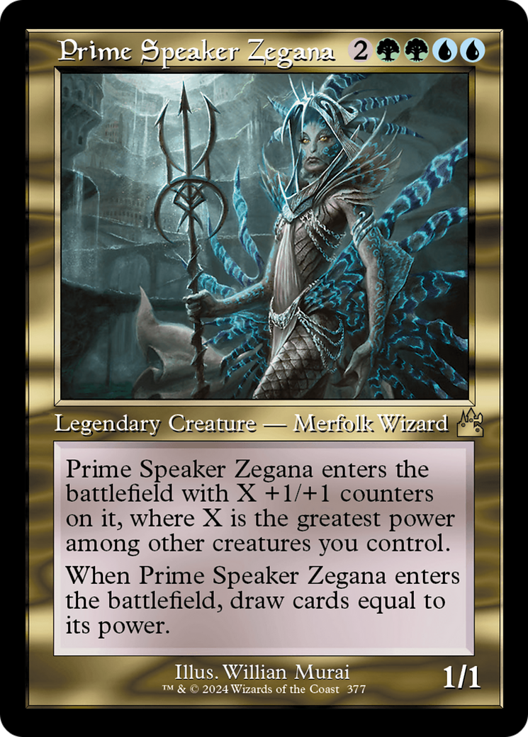 Prime Speaker Zegana (RVR-377) - Ravnica Remastered