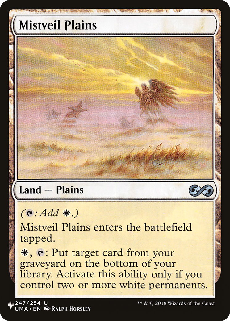 Mistveil Plains (LIST-247/254) - The List
