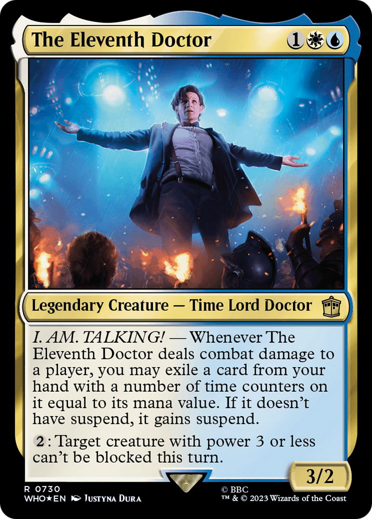 The Eleventh Doctor (WHO-730) - Doctor Who Foil