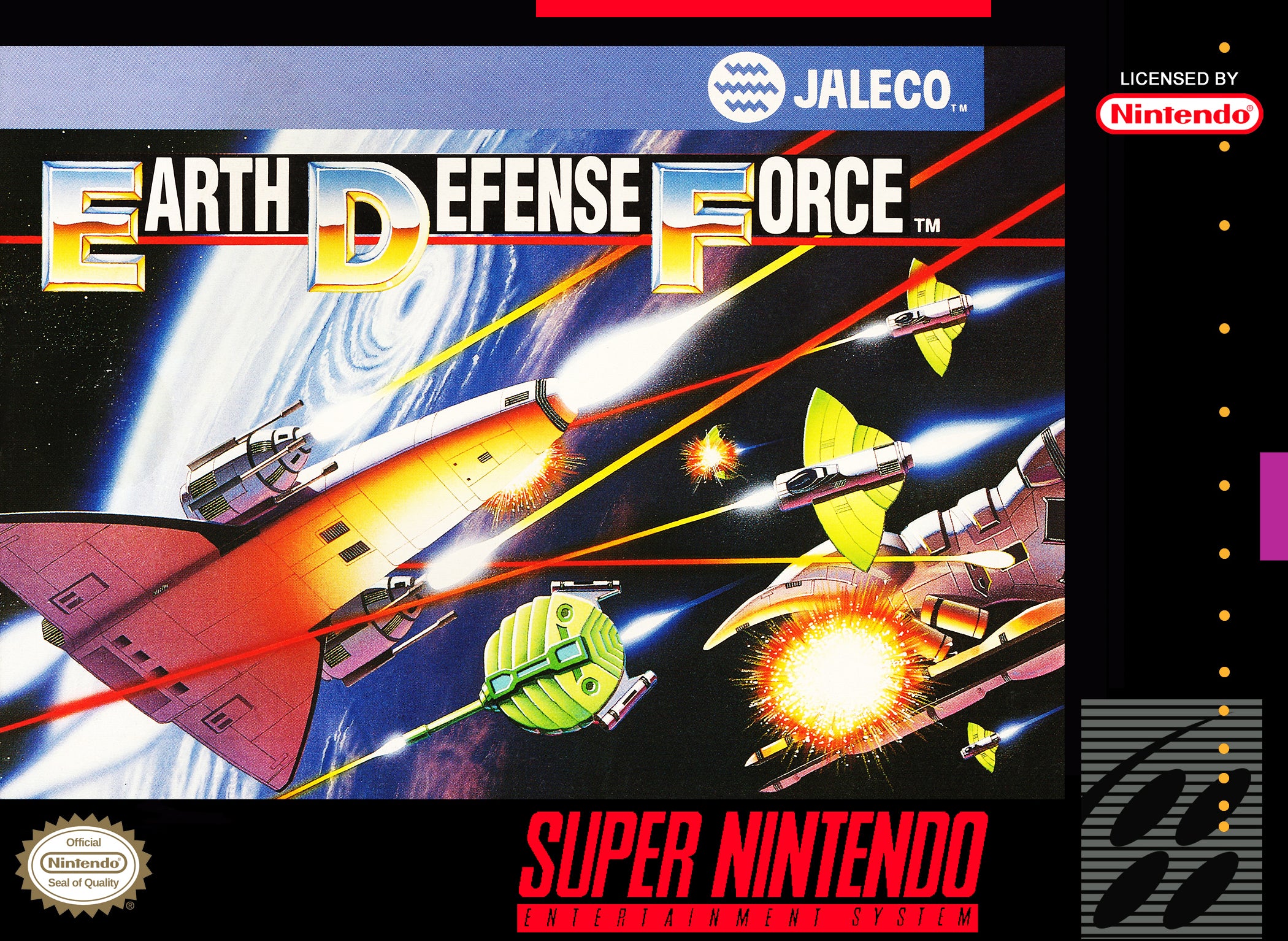 Earth Defense Force - Super Nintendo (SNES)
