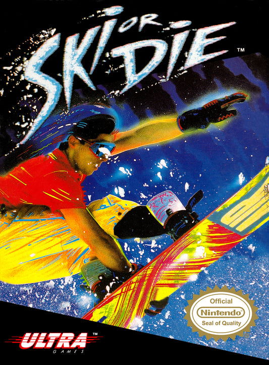 Ski or Die - Nintendo (NES)