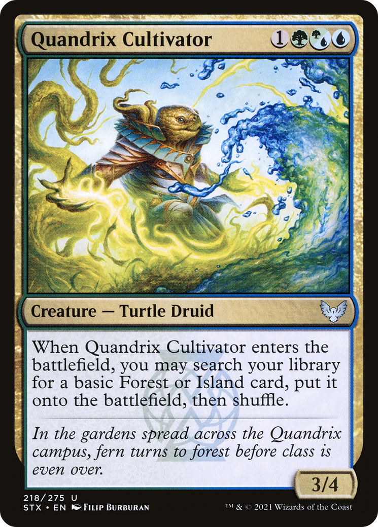 Quandrix Cultivator (STX-218) - Strixhaven: School of Mages