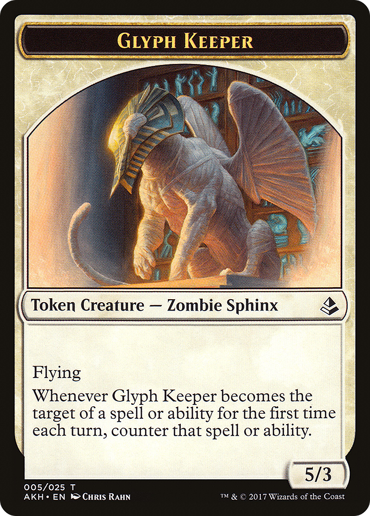 Glyph Keeper (AKH-005) - Amonkhet Tokens