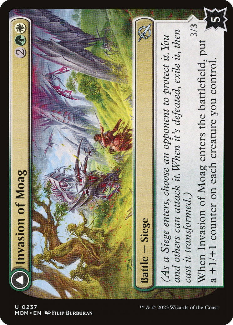 Invasion of Moag // Bloomwielder Dryads (MOM-237) - March of the Machine