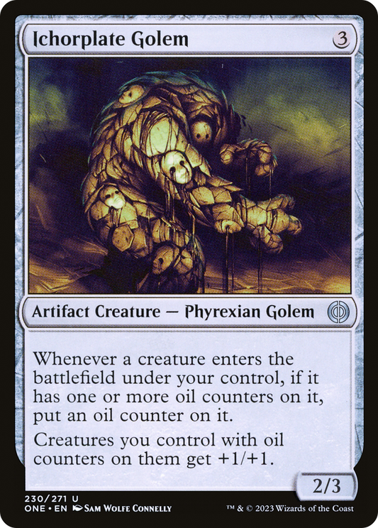 Ichorplate Golem (ONE-230) - Phyrexia: All Will Be One Foil