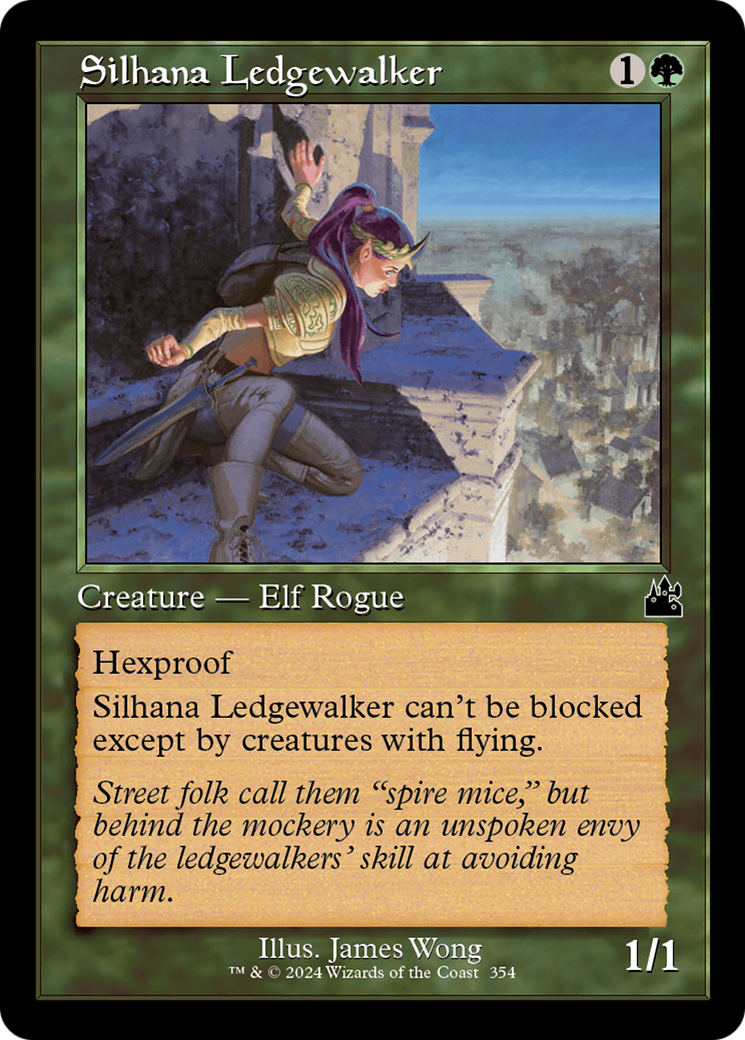 Silhana Ledgewalker (RVR-354) - Ravnica Remastered Foil