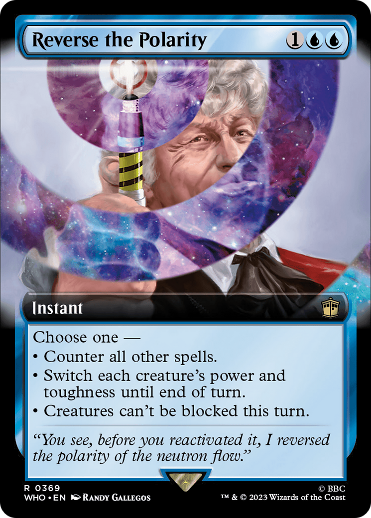 Reverse the Polarity (WHO-369) - Doctor Who: (Extended Art) Foil