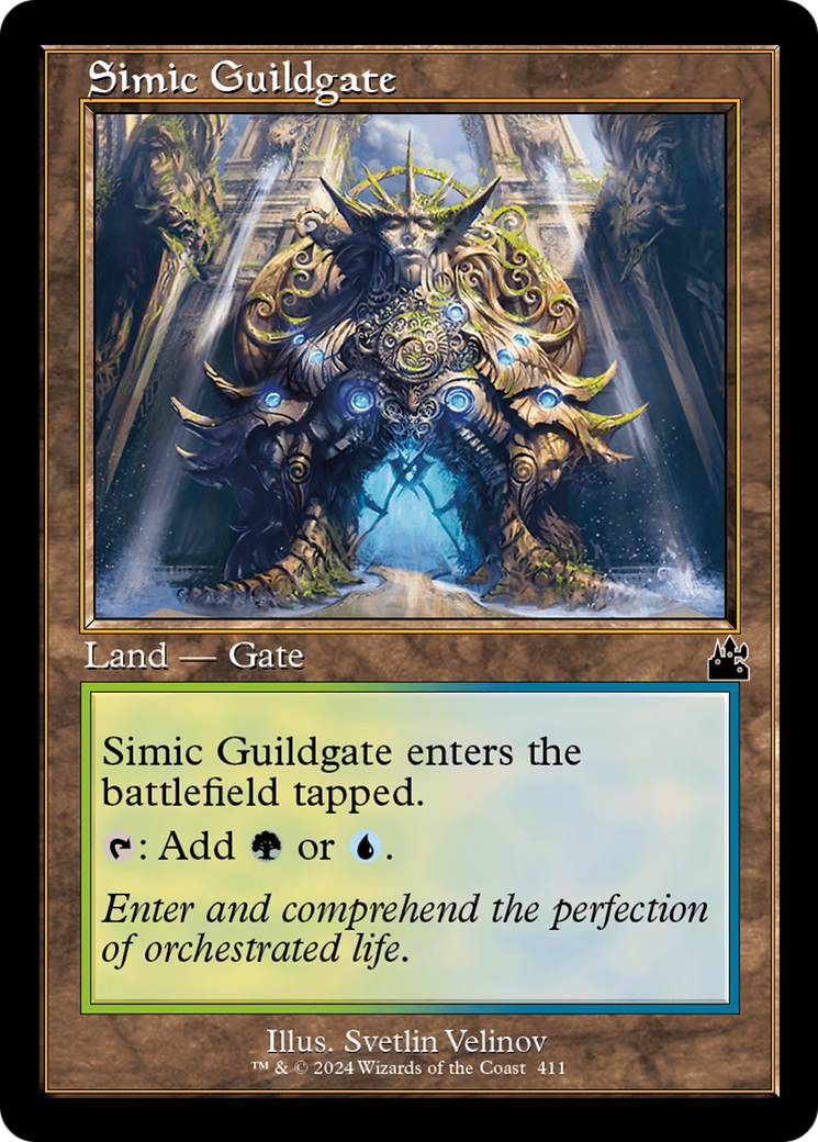 Simic Guildgate (RVR-411) - Ravnica Remastered Foil