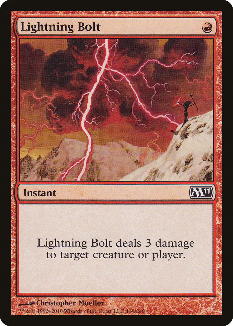 Lightning Bolt (M11-149) - Magic 2011