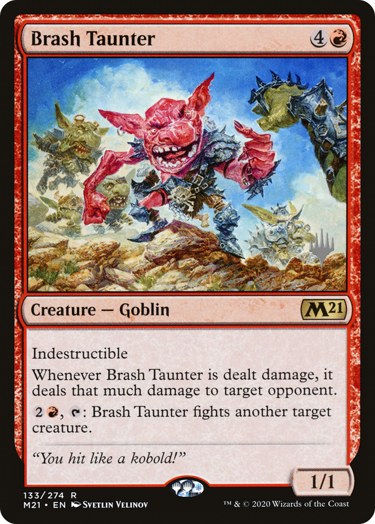 Brash Taunter (PPM21-133) - Core Set 2021 Promos