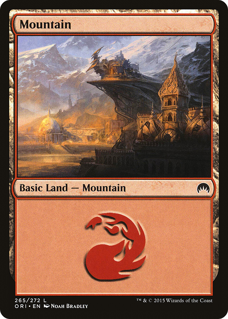 Mountain (ORI-265) - Magic Origins Foil