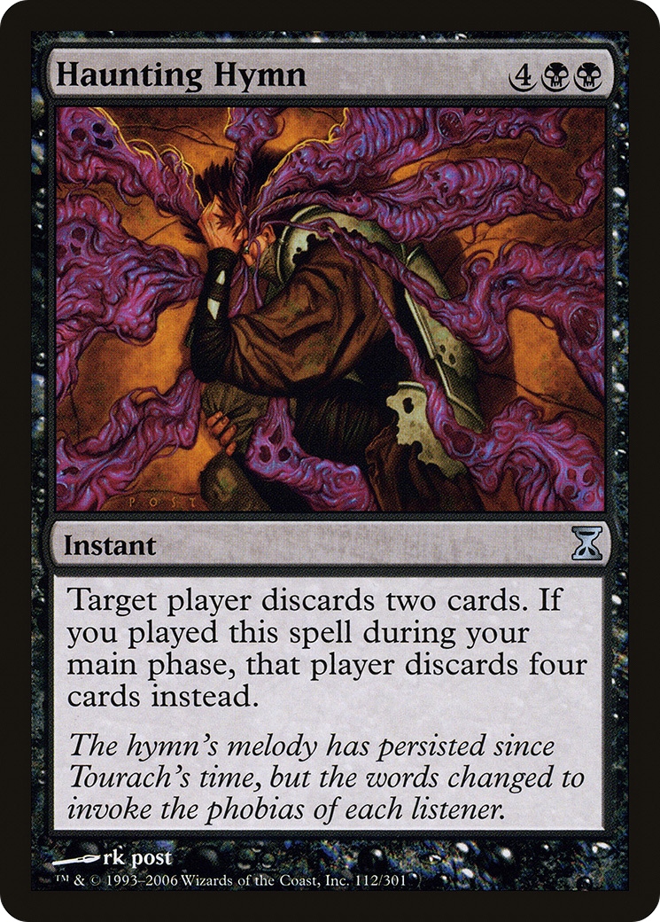 Haunting Hymn (TSP-112) - Time Spiral Foil