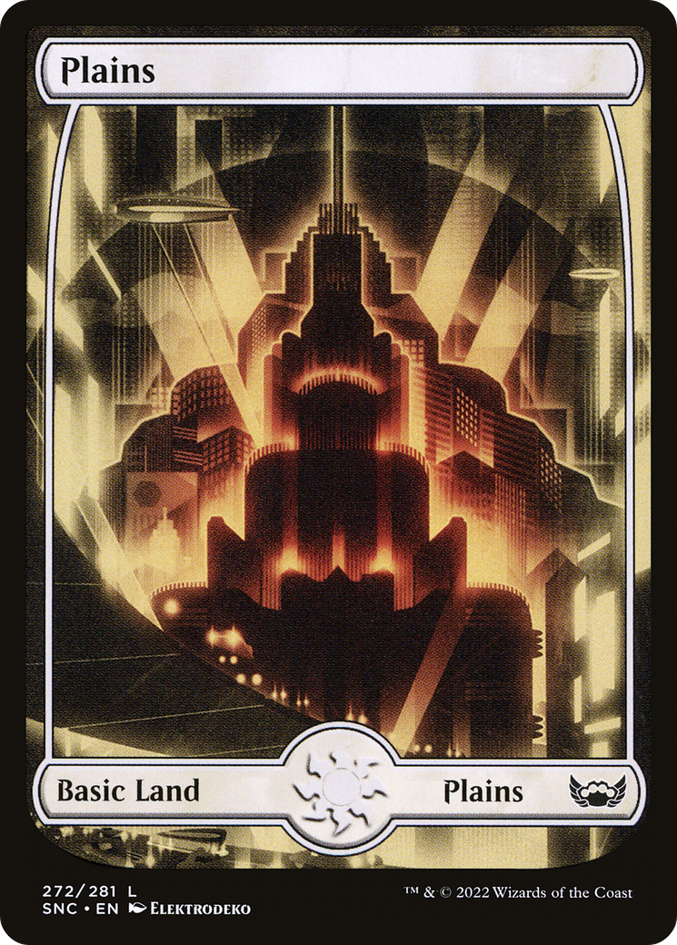 Plains (272) (SNC-272) - Streets of New Capenna Foil