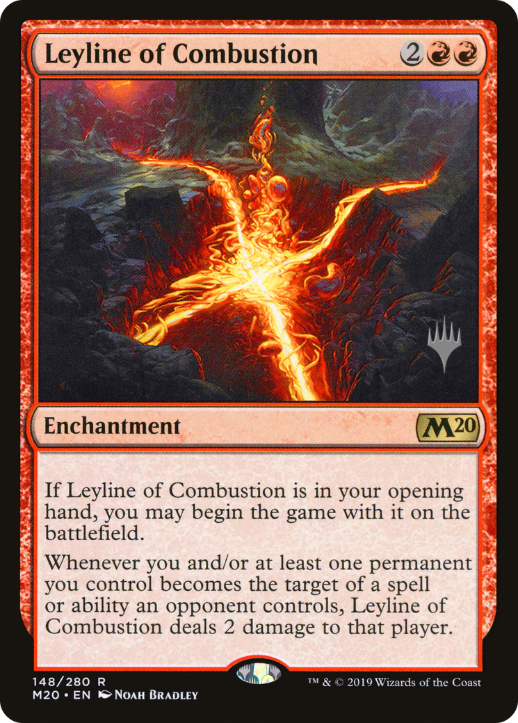 Leyline of Combustion (PPM20-148) - Core Set 2020 Promos